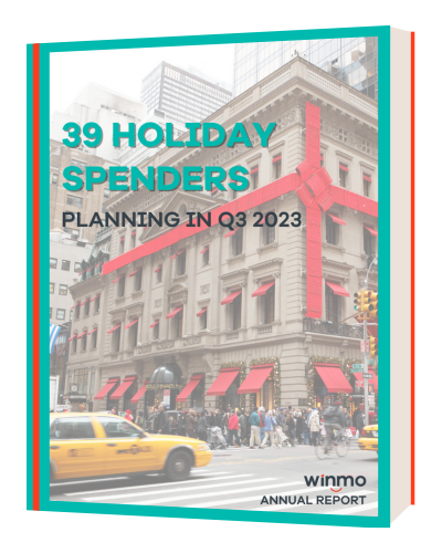 39 Holiday Spenders Planning in Q3 2023
