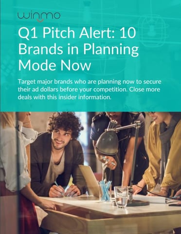 Q1 Pitch Alert_10 Brands in Planning Mode Now